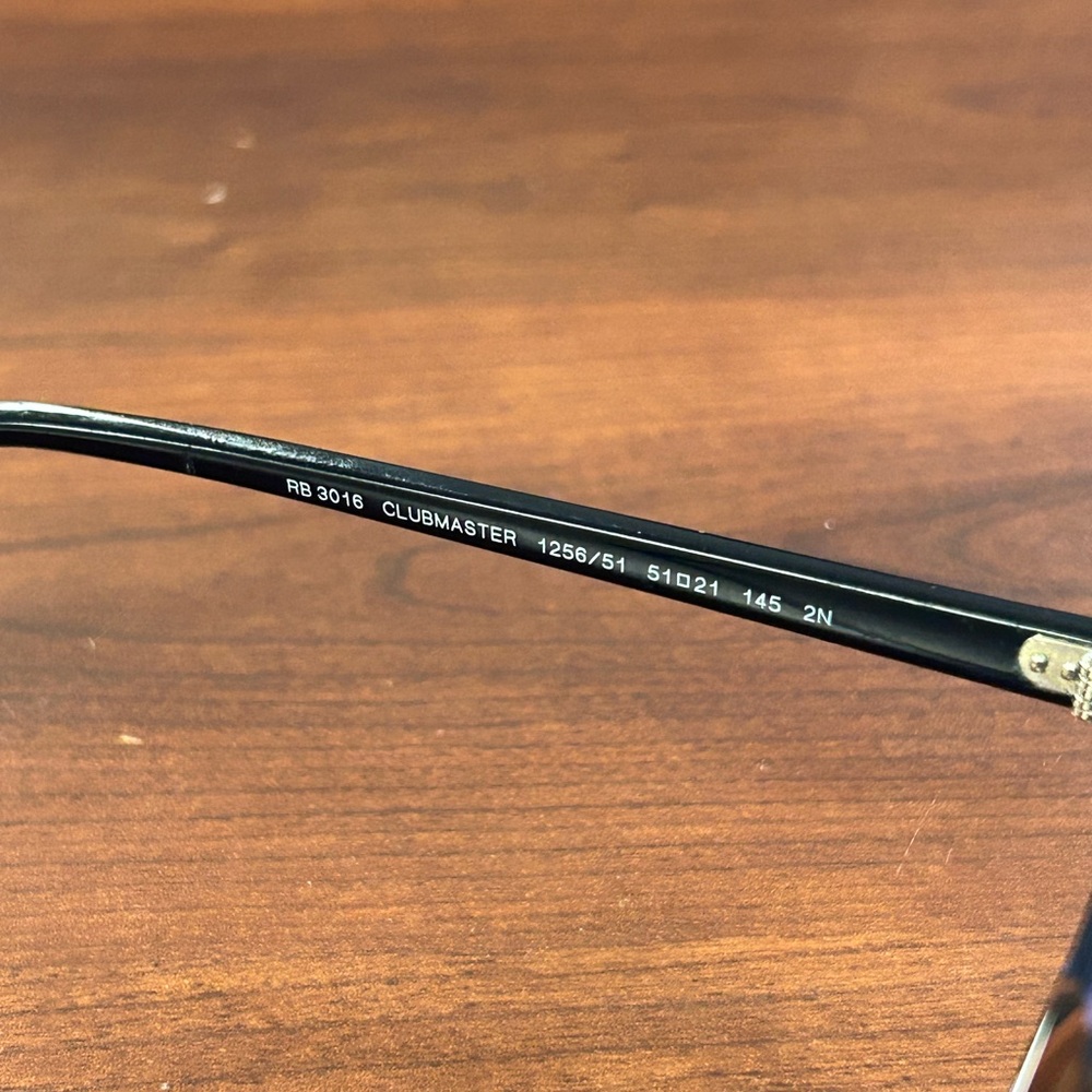 Ray-Ban Blue and Gold Men's Sunglasses FRAME - Picture 4 of 5